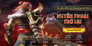 Torchlight Mobile – Cập bến làng game Việt với landing page đầy ma mị