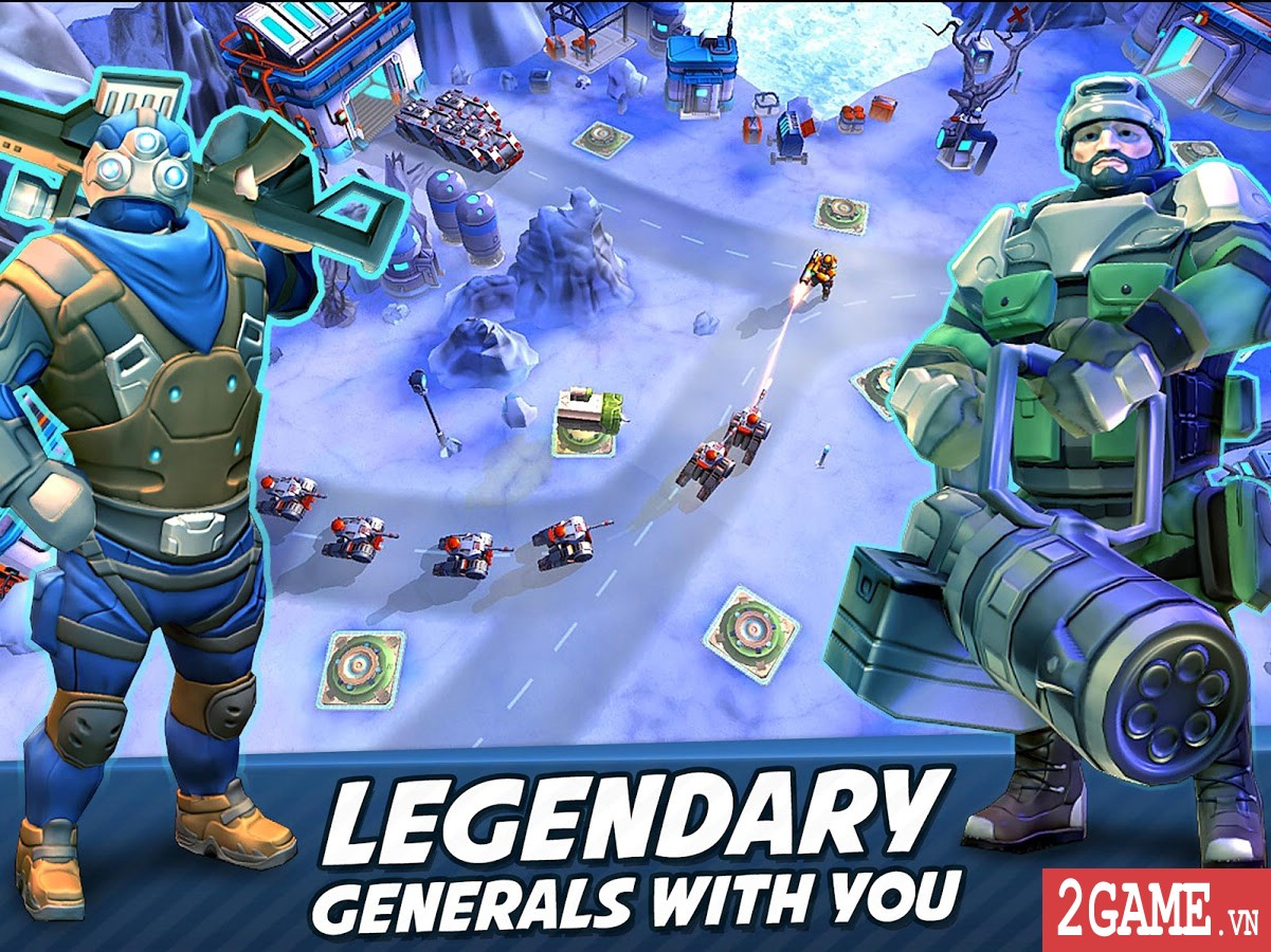 Tower Defense Generals – Game mobile thủ thành cho bạn chơi giết thời gian cực hấp dẫn