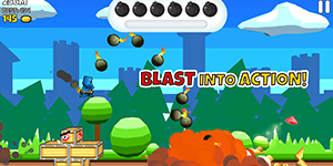 Dyna Knight – Game lấy phong cách chơi vừa chạy vừa ném bom đầy vui nhộn