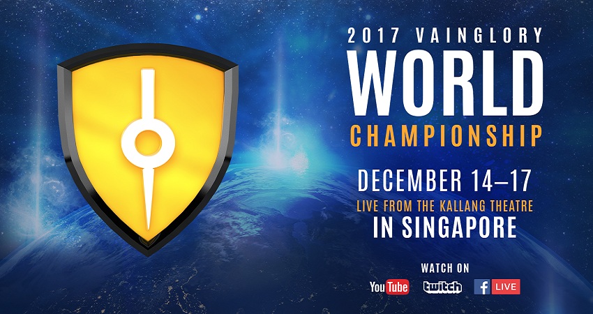 Vainglory World Championship 2017 sẽ được tổ chức tại Singapore vào tháng 12 tới