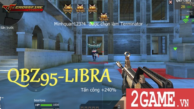Crossfire Legends – Sức mạnh cung Thiên Bình: QBZ95-Libra