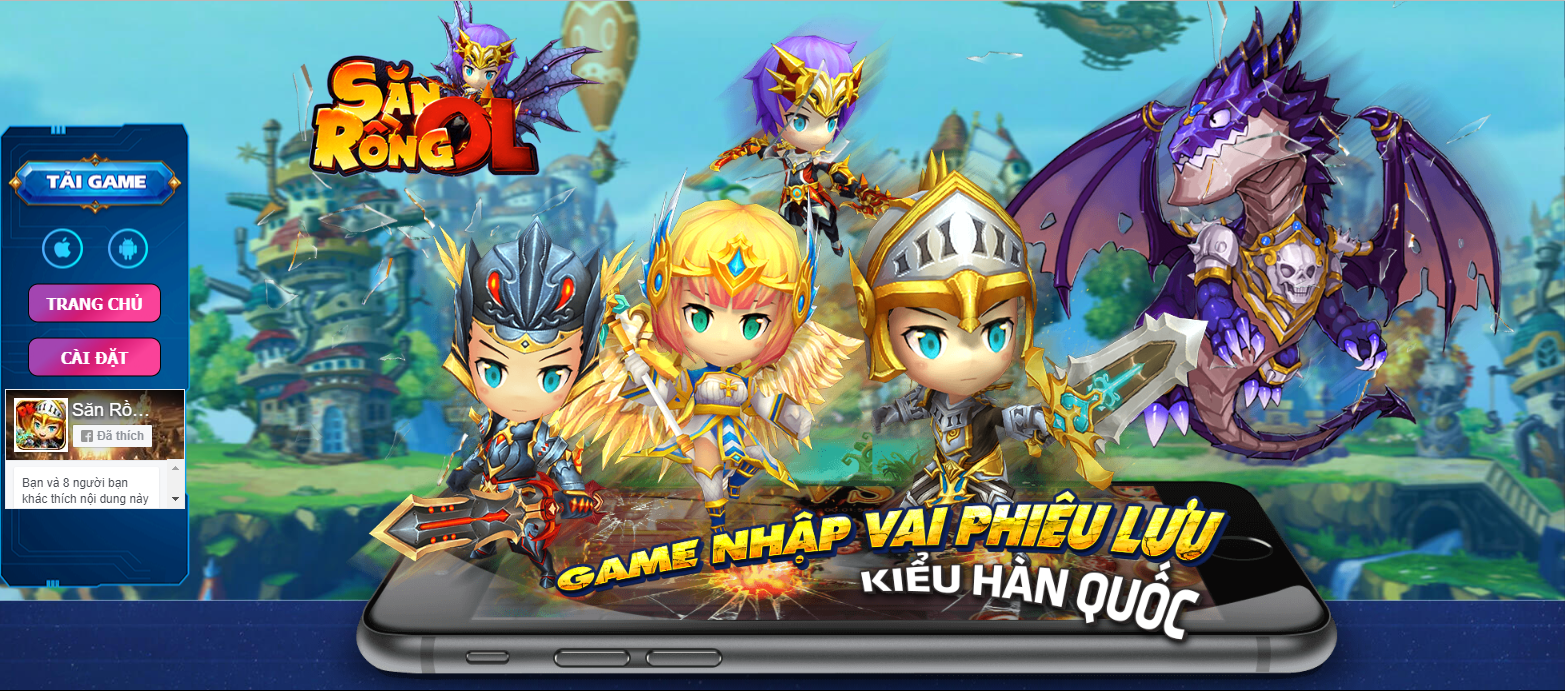 Săn Rồng Online định ngày ra mắt tại làng game Việt