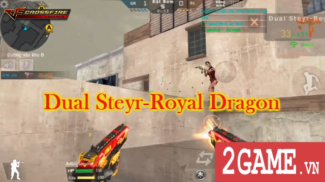 Crossfire Legends – Trải nghiệm quà trung thu Dual Steyr-Royal Dragon