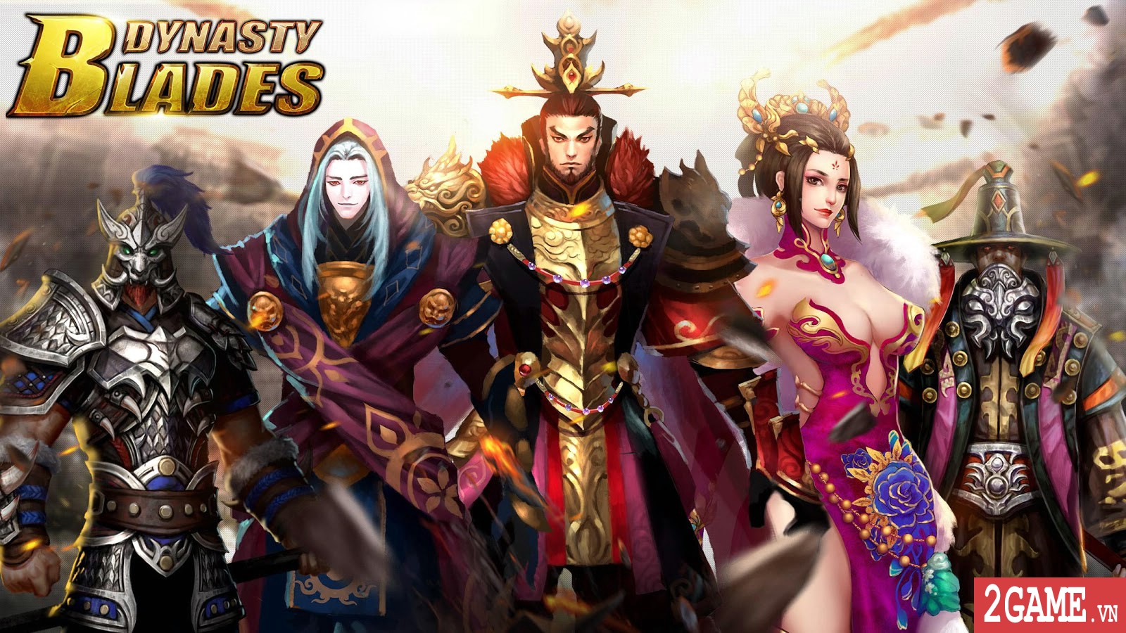 Dynasty Blades – Game mobile chặt chém điên cuồng lấy bối cảnh Tam Quốc khói lửa