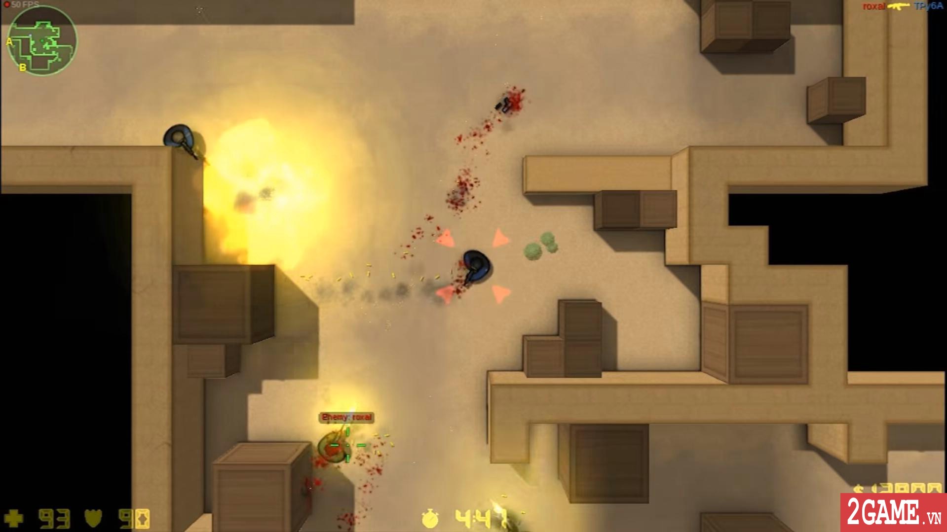 CS2D – Phiên bản game Counter-Strike với góc nhìn từ trên xuốn độc nhất vô nhị