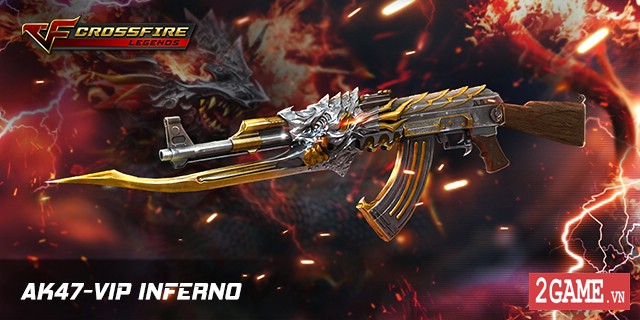 Crossfire Legends – VIP-Inferno là bộ vũ khí như thế nào?