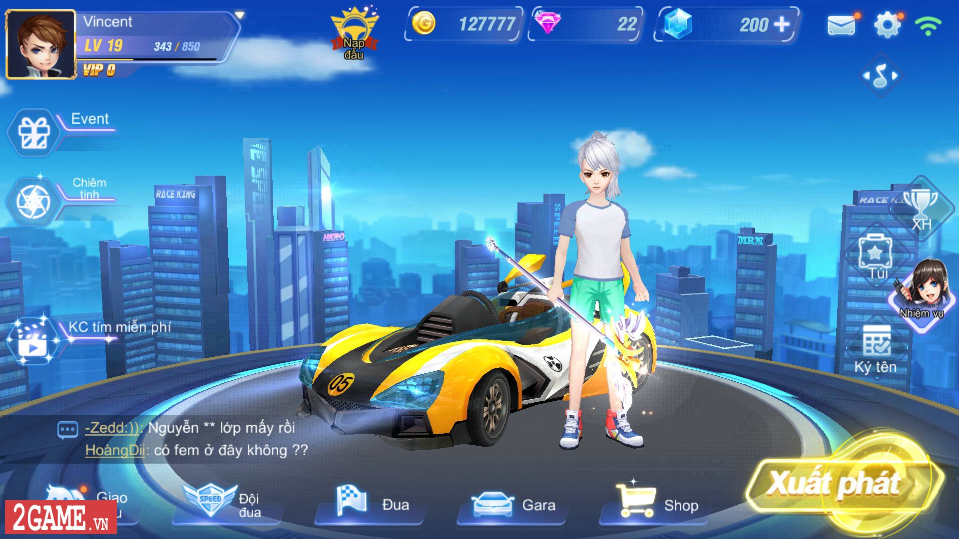 Cùng Đua Mobile – Phiên bản tiếng Việt của game đua xe trực tuyến na ná Zing Speed