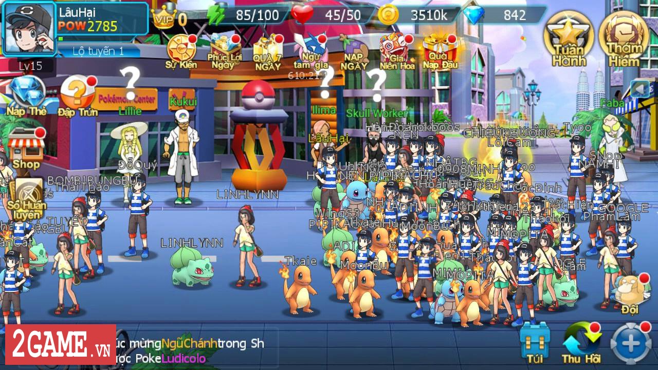 Mộng Poke: Mộng Tinh Linh – Game huấn luyện Pokemon cập bến Việt Nam