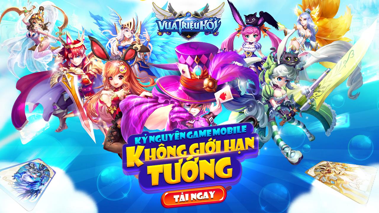 Vua Triệu Hồi Mobile đã mở tải, hẹn ngày 12/04/2018 ra mắt