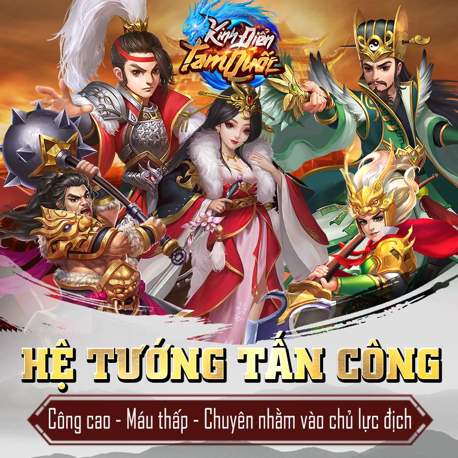 Game mobile Kinh Điển Tam Quốc hé lộ hình ảnh Việt hóa đầu tiên
