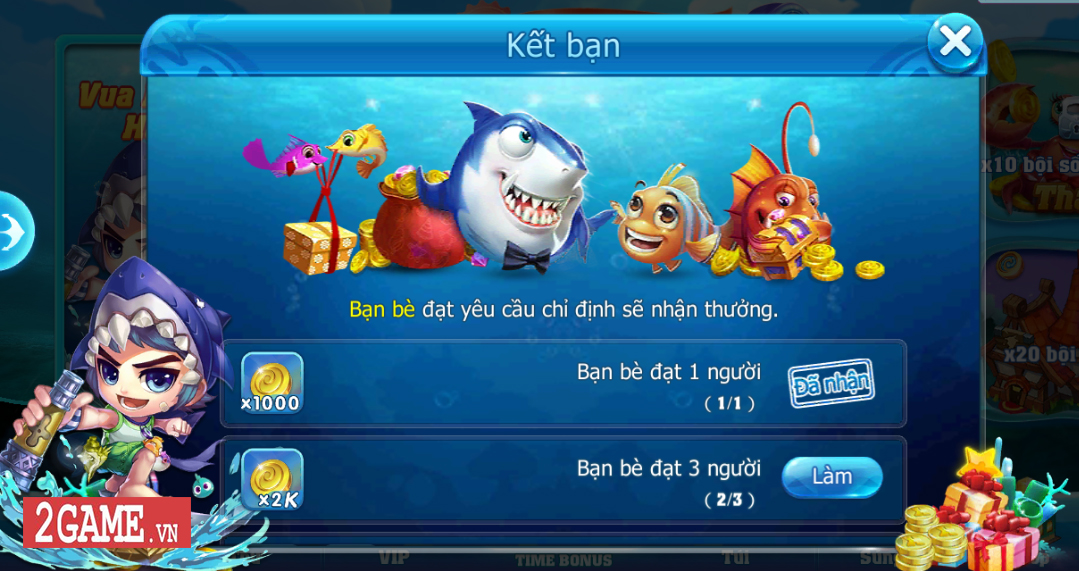 VNG âm thầm cho ra mắt game bắn cá đa tính năng có tên gọi 2Cá 5
