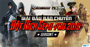 Nắm lấy cơ hội trở thành game thủ chuyên nghiệp cùng Giải đấu Bán chuyên Đột Kích Nắm lấy cơ hội trở thành game thủ chuyên nghiệp cùng Giải đấu Bán chuyên Đột Kích