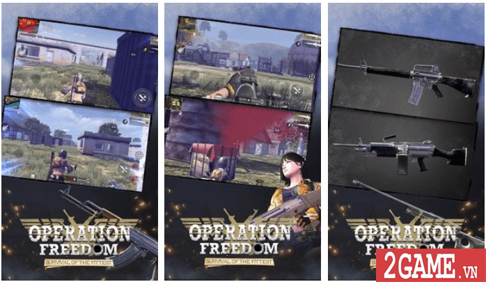 Operation Freedom – Game bắn súng sinh tồn với dung lượng cực nhẹ