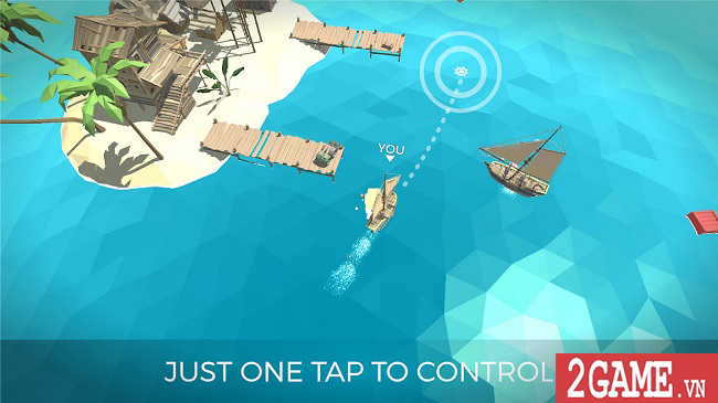 Pirate World Ocean Break – Game đề tài cướp biển sở hữu cơ chế điều khiển một chạm thú vị
