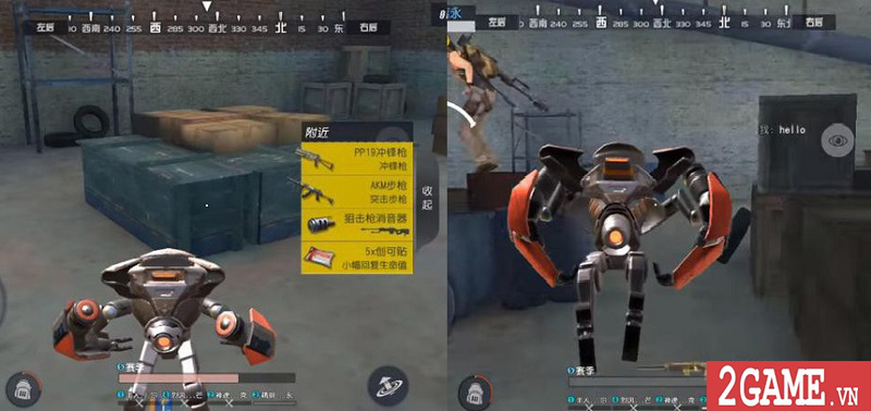 Game thủ Rules of Survival có thể lựa chọn sắm vai Robot Droid trợ thủ 3