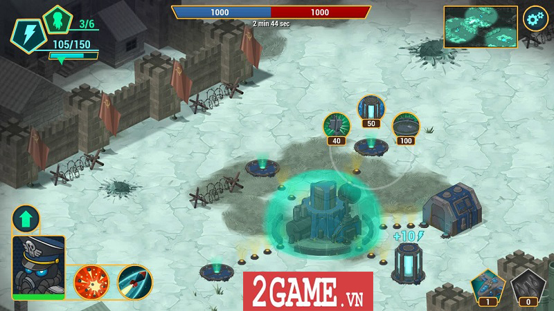 War Alert Red Lords: Game chiến thuật thời gian thực cổ điển thiết kế riêng cho mobile