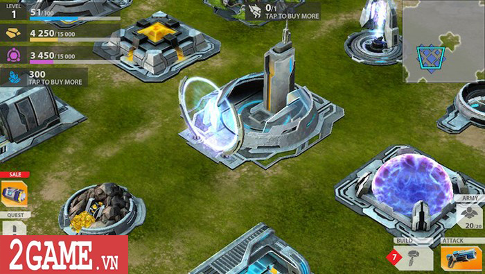 Gates of War – Game mobile RTS mang tính đột phá cao không kém gì game PC