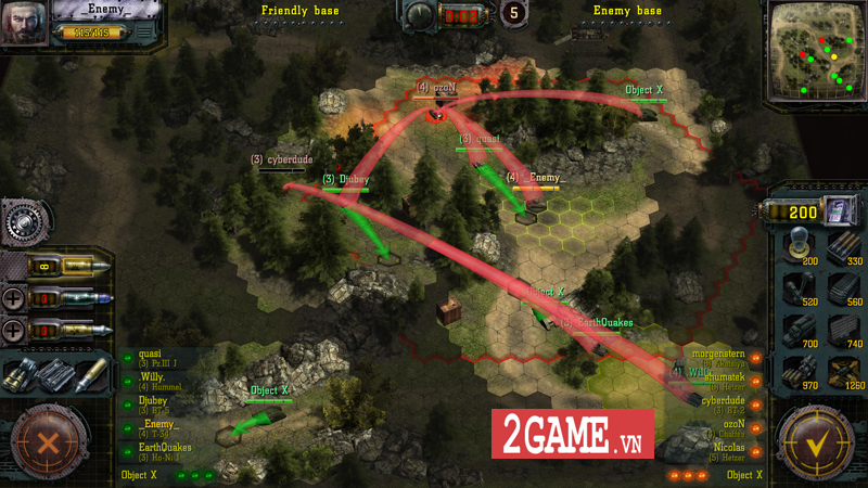 Find & Destroy: Tanks Strategy – Game dàn trận bắn Tăng chiến đấu theo lượt vô cùng hấp dẫn