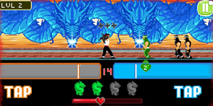 Kung Fu H5 – Cảm giác như được quay lại thời chơi game điện tử 4 nút