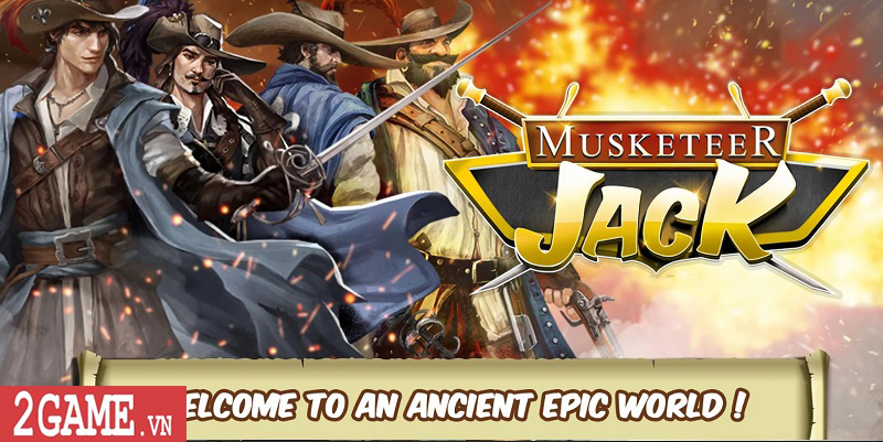 Musketeer Jack – Tái khám phá thế giới của ba người lính ngự lâm
