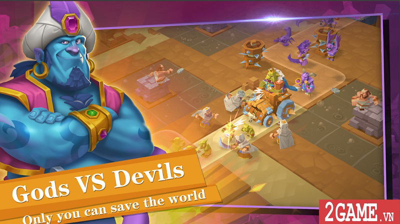 Gods TD: Myth defense – Game phòng thủ tháp cổ điển lấy bối cảnh thần thoại