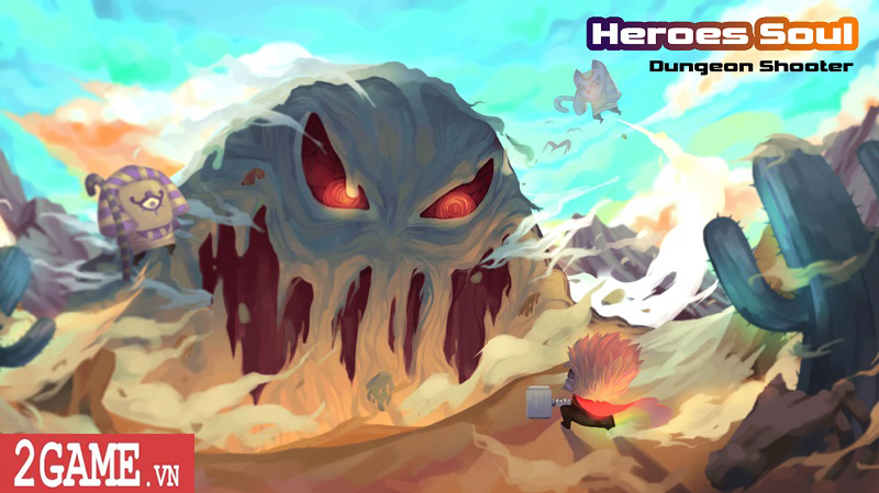 Heroes Soul: Dungeon Shooter – Game bắn súng mang phong cách “điện tử xưa” độc đáo