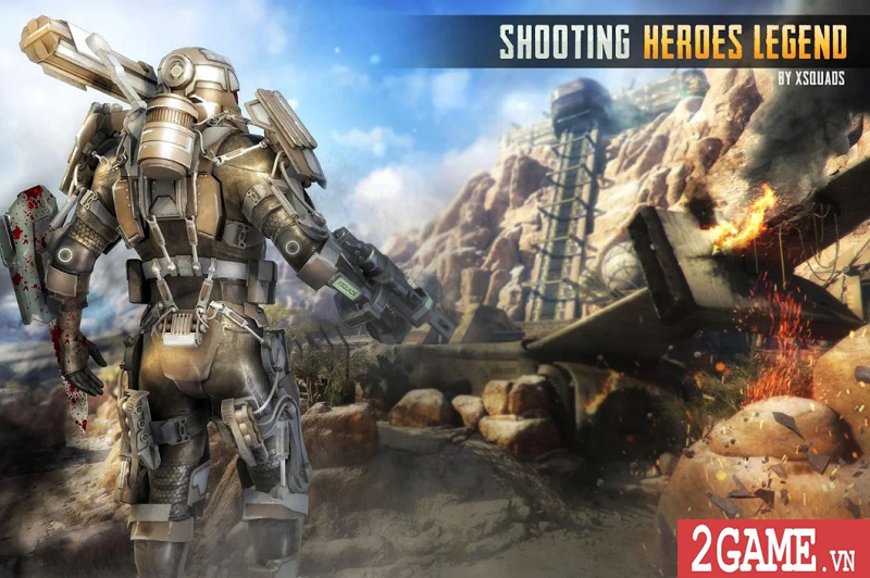 Shooting Heroes Legend – Game bắn súng đi cảnh mang đến những trải nghiệm chất lượng cao