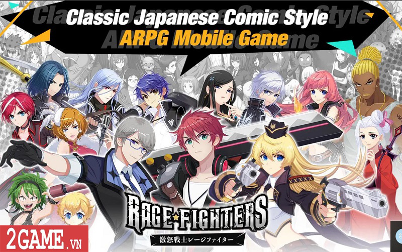 Rage Fighters – Game nhập vai 3D có cốt truyện 100% từ truyện tranh
