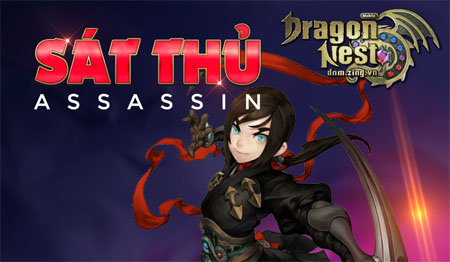 Dragon Nest Mobile VNG giới thiệu lớp nhân vật Sát Thủ chuyên gia Tay đôi cực kỳ lợi hại