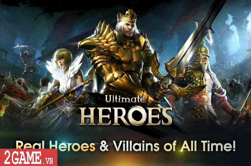 Ultimate Heroes – Game nhập vai hành động sở hữu dàn nhân vật anh hùng, kẻ phản diện của mọi thời đại