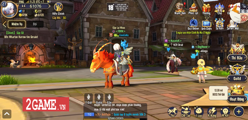 Dragon Nest Mobile VNG – Game nhập vai hành động chất từ đồ họa, thỏa mãn từ lối chơi