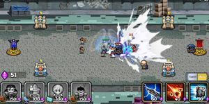 Warrior Saga – MMORPG đồ họa Pixel cho phép trải nghiệm những trận chiến 50vs50 cân não