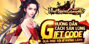 Tặng 999 giftcode game Nhất Kiếm Giang Hồ Mobile
