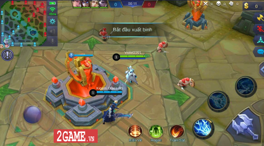 Mobile Legends: Bang Bang VNG sẽ là game MOBA di động cho phép game thủ đánh xuyên quốc tế