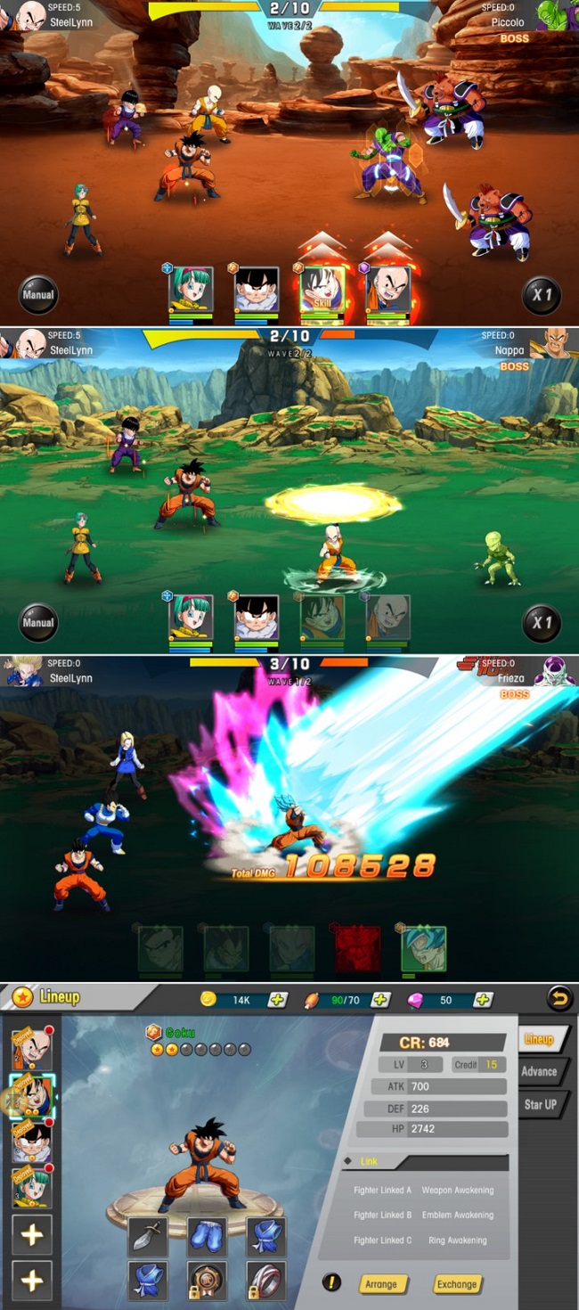Fury Fighter Z – Game chiến thuật đánh theo lượt ăn theo tượng đài Dragon Ball đình đám