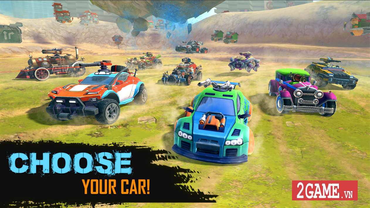 Cars of War – Game kết hợp yếu tố tốc độ của dòng đua xe với thể loại MOBA
