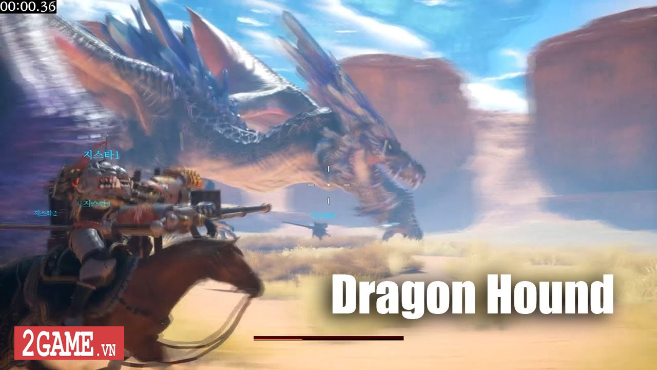 Dragon Hound – Game online PC hiếm hoi mới được giới thiệu từ G-Star 2018
