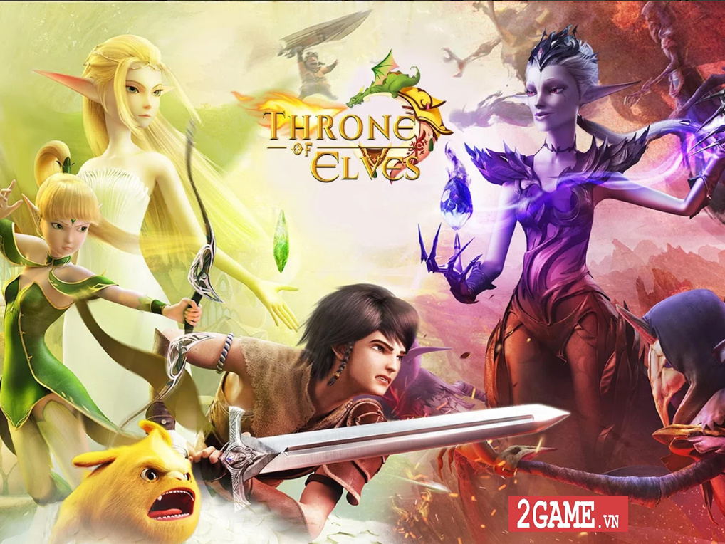 Throne of Elves – Game nhập vai hành động đồ họa anime có cốt truyện dựa trên một bộ phim nổi tiếng