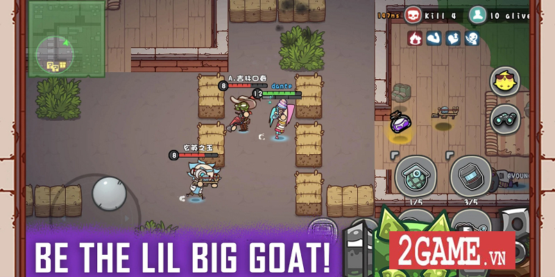 Lil Big Brawl – Game online thể loại Battle Royale vô cùng ngộ nghĩnh và hài hước