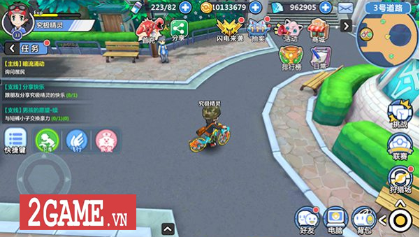Pokemon Pendant tích hợp lối chơi nhập vai theo lượt và các nhân vật quen thuộc của series Pokemon