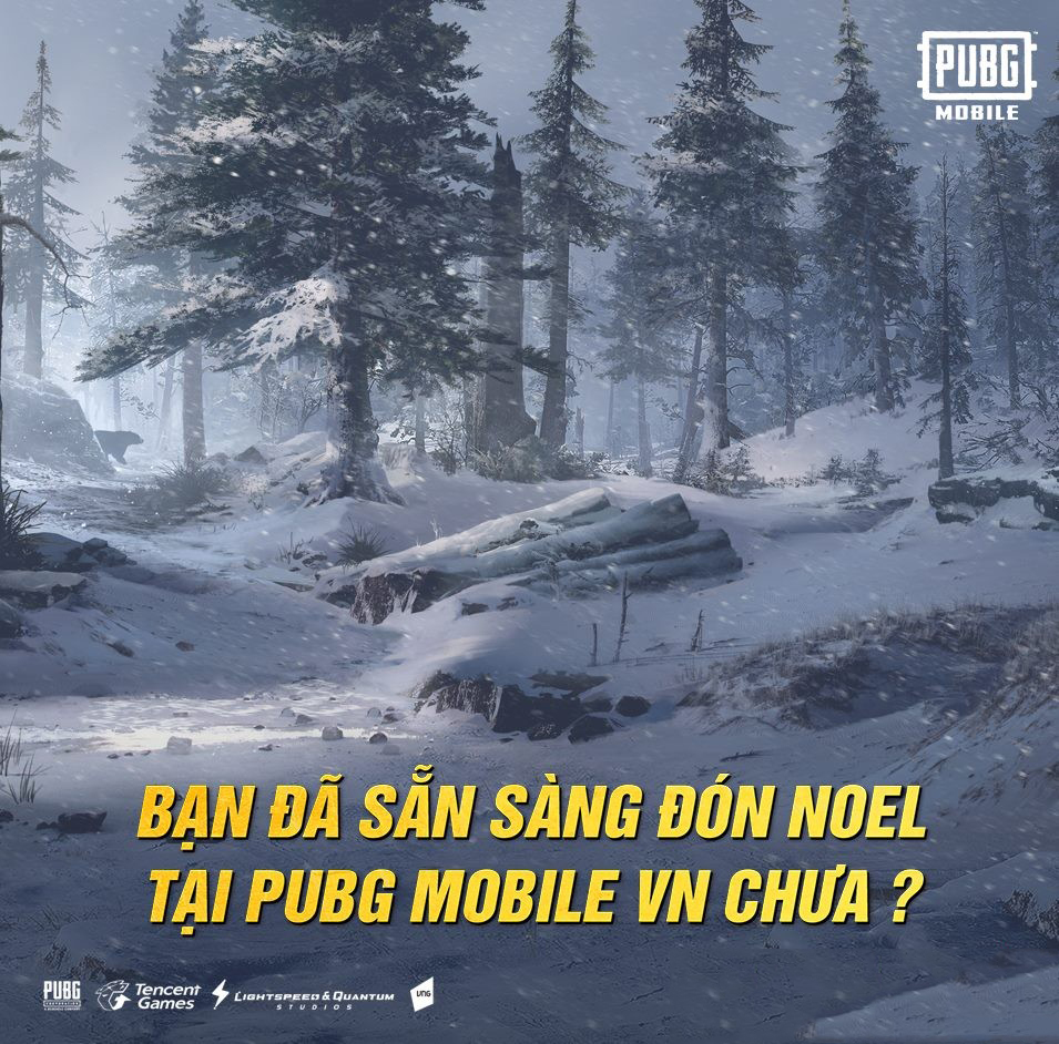 PUBG Mobile Việt Nam khiến game thủ háo hức trước hình ảnh thả thính bản đồ tuyết Vikendi