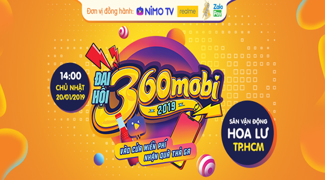 Sơn Tùng M-TP sẽ góp mặt trong Đại hội 360mobi 2019 – sự kiện lớn nhất làng game Việt