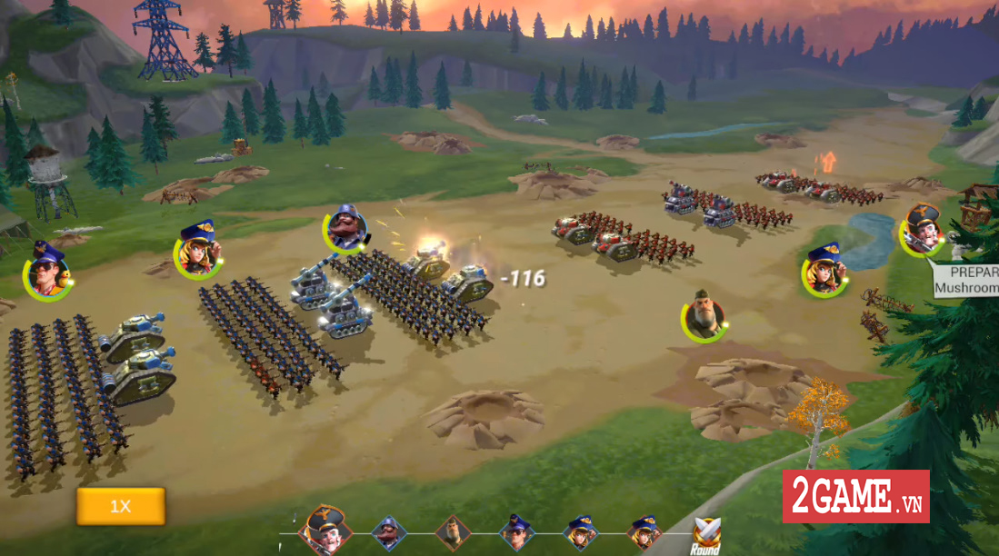 Iron of Glory – Game chiến thuật thời gian thực cho phép hàng ngàn người chơi chiến đấu với nhau