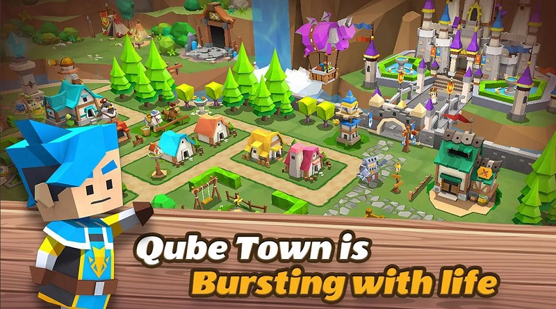Qube Town – Game nông trại mang dáng dấp đồ họa Minecraft của Webzen