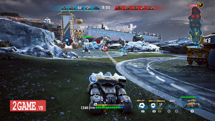 Switchblade – Game đua xe hành động đậm chất MOBA ra mắt miễn phí trên Steam