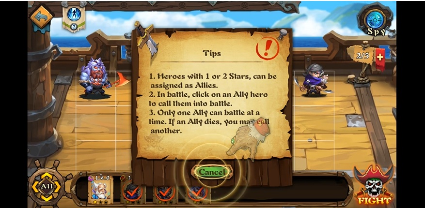 Pirate Heroes: Siege of Atlantis – Game chiến thuật thẻ tướng với nội dung và tạo hình độc đáo