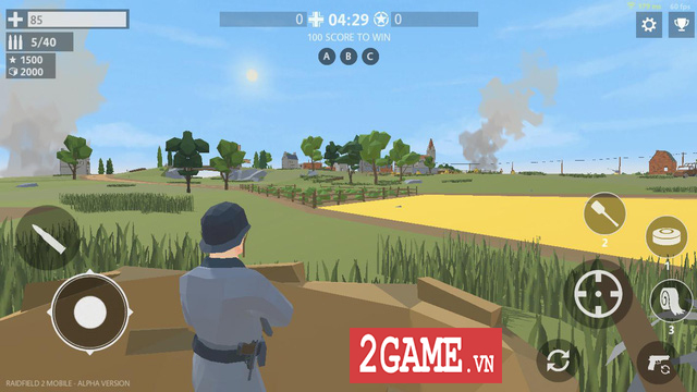 Raidfield 2 – Phiên bản mobile nhại theo game bắn súng Battlefield đình đám