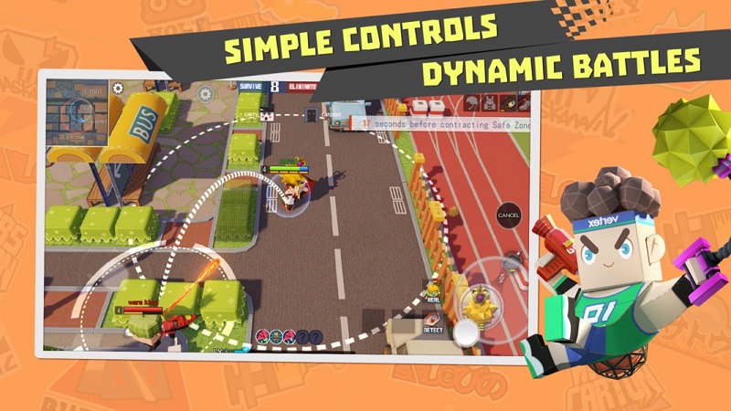 Cardboard Clash - Game mobile chủ đề Battle Royale mang phong cách hoạt  hình vui nhộn