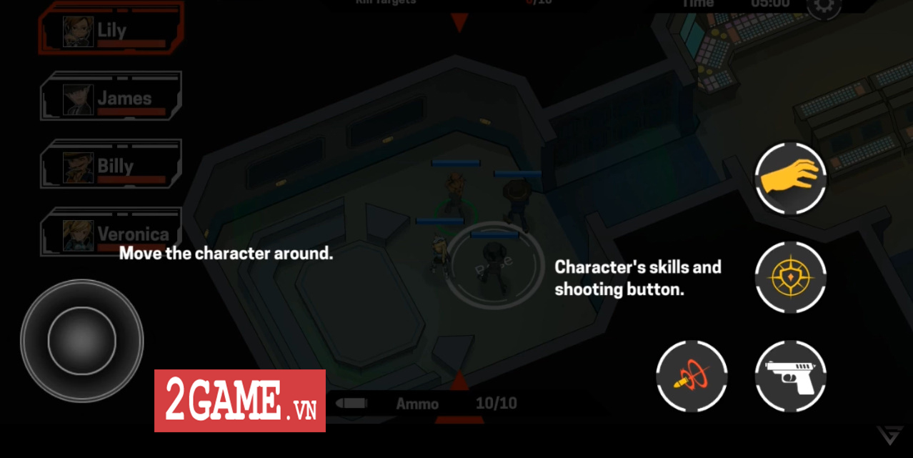 Destruction M Free: Game bắn súng đi cảnh với góc nhìn trên xuống vô cùng lạ mắt