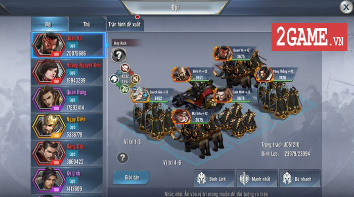 Người ta bảo game chiến thuật đồ họa thường xấu tệ nhưng Tam Quốc Vương Giả lại khác 7 Người ta bảo game chiến thuật đồ họa thường xấu tệ nhưng Tam Quốc Vương Giả lại khác 7
